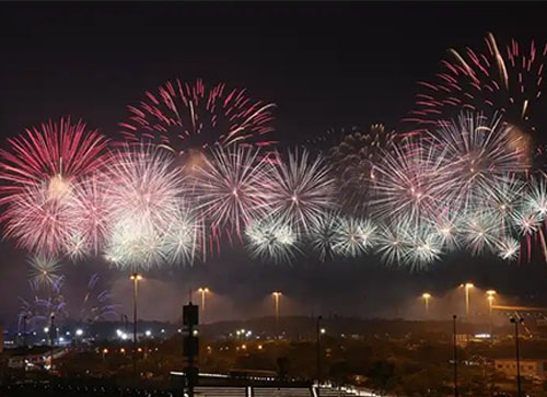 东山县焰火晚会